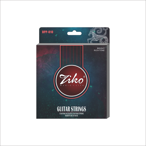 Ziko Extra Light Phosphor Copper Coated Acoustic Guitar Strings