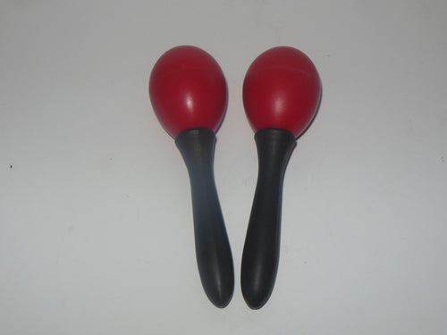 Red and Black Maracas