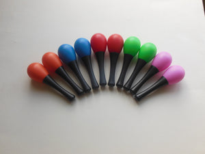 Colored Plastic Maracas